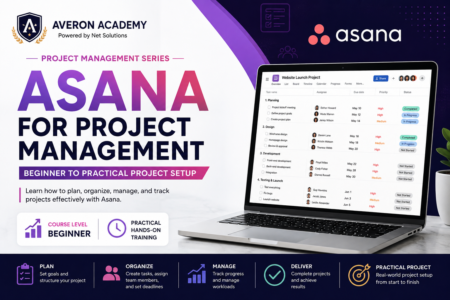 Asana Project Management — Beginner to Practical Project Setup